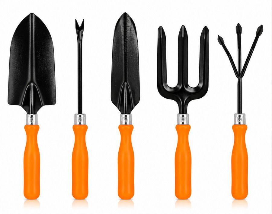 Garden Essentials 5-Piece Tool Kit Set for Digging, Cultivating Garden Garden Tool Kit-image-16