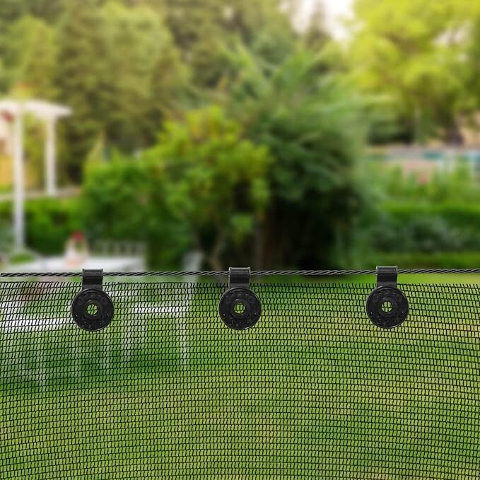 Fixing Net Cover in Place, Plastic Clip for Fixing Sunshade, Bird Netting W55 Garden Tool Kit-image-11