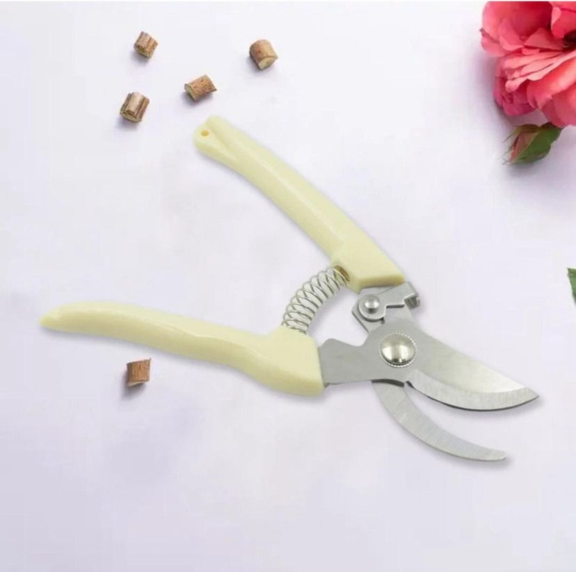 Garden Pruner 8 Inch | Titanium Blade Plant Cutter Garden Tool Kit-image-14