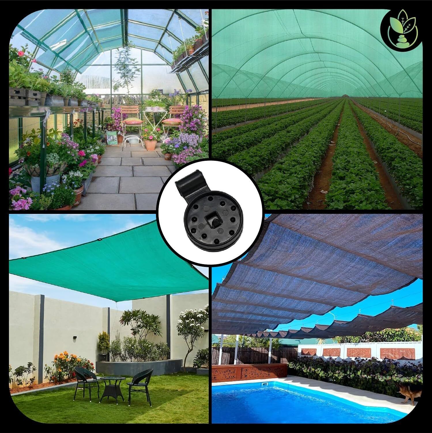 wairit Fixing Net Cover in Place, Plastic Clip for Fixing Sunshade, Bird Netting W111 Garden Tool Kit-picture-26