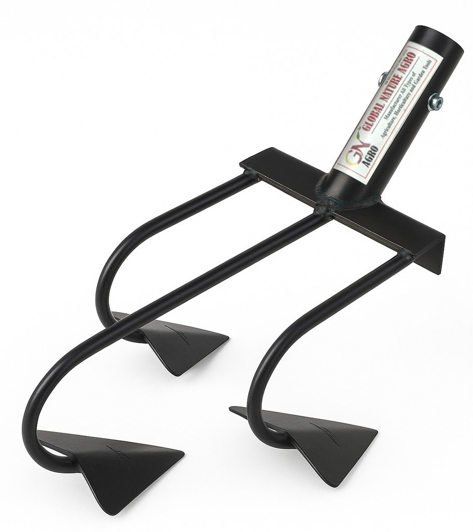 Heavy Duty Manual Weeder 3Tine Hand Tool for Agariculture & Gardening cultivator Garden Tool Kit