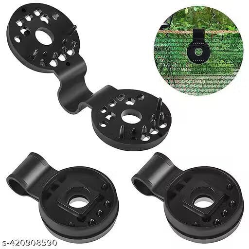 Shade Net Clips 40, Green Net, Heavy Duty Plastic Net Gripper Clips NB153 Garden Tool Kit-image-28