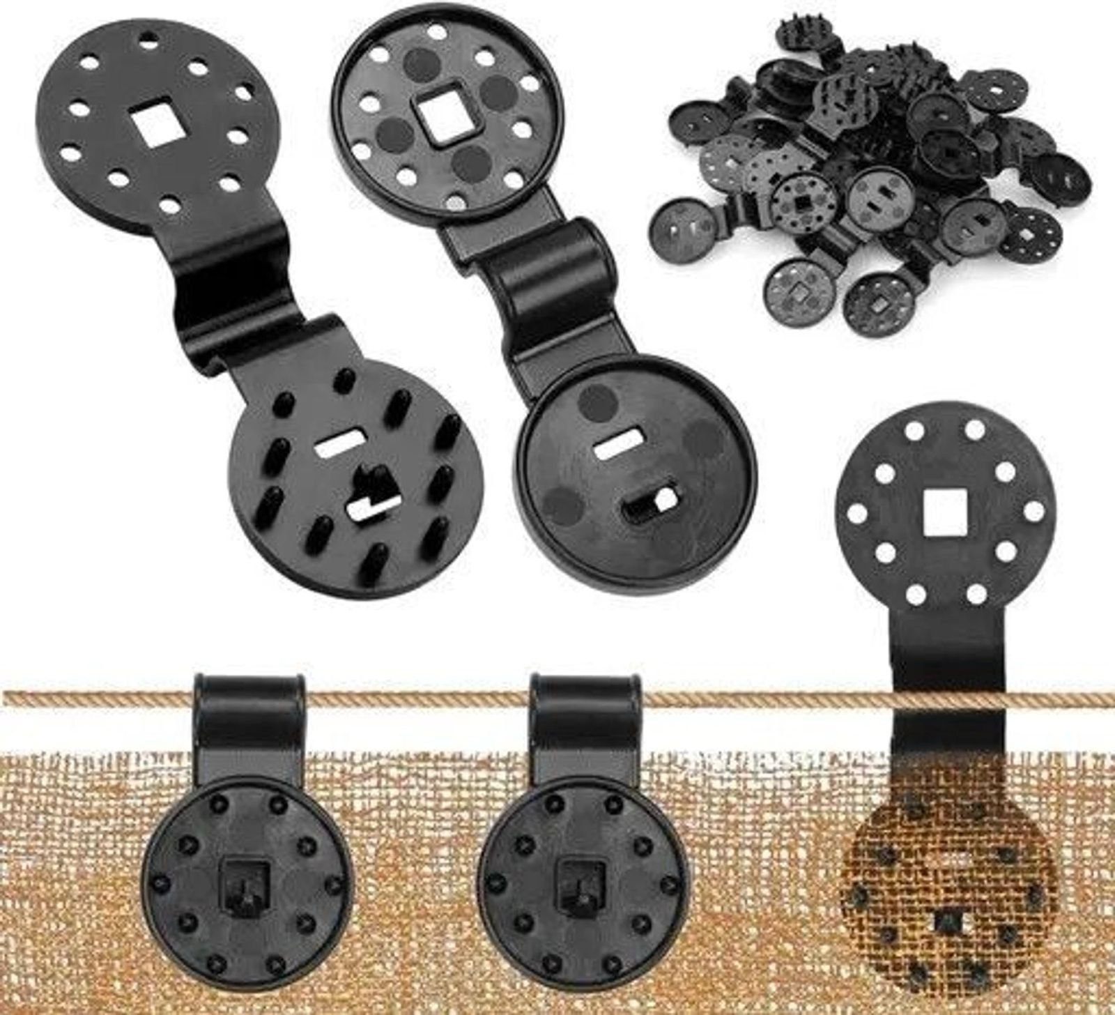 10 Pc Shade net gripper/Clip Garden Tool Kit Garden Tool Kit-image-48