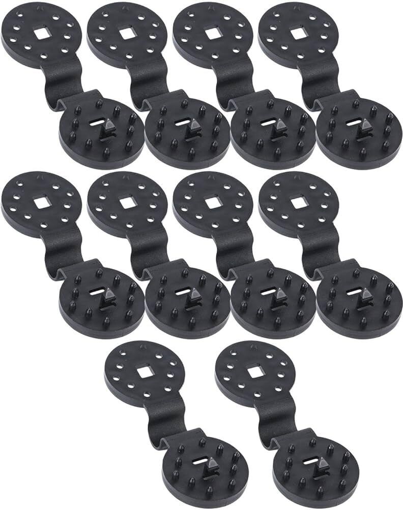 Shade Net Clips 40, Green Net, Heavy Duty Plastic Net Gripper Clips NB05 Garden Tool Kit-image-10