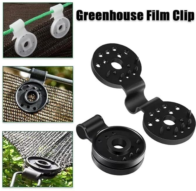 wairit New Shade Cloth Plastic Clips Greenhouse Shade Cloth Fix Clamp W84 Garden Tool Kit-picture-32