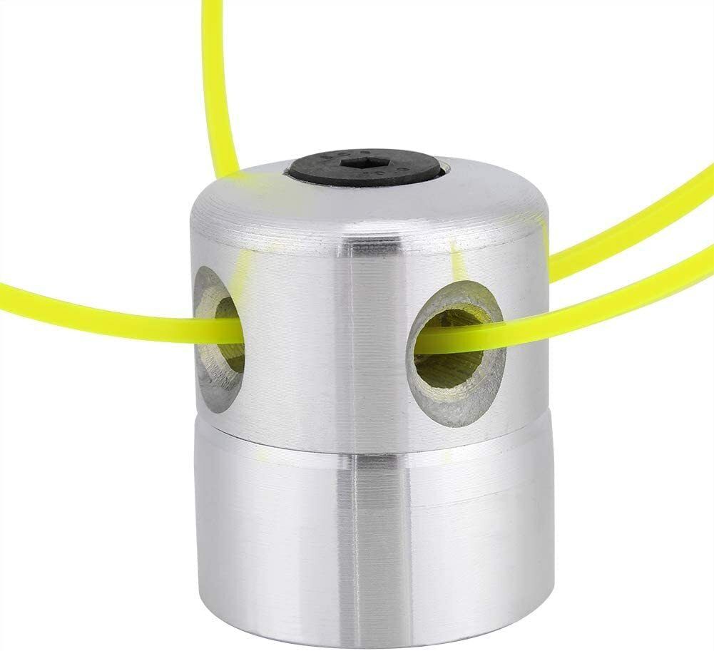 Aluminum Grass Trimmer Head with 4 Lines Brush Cutter Head Lawn Mower Garden Tool Kit