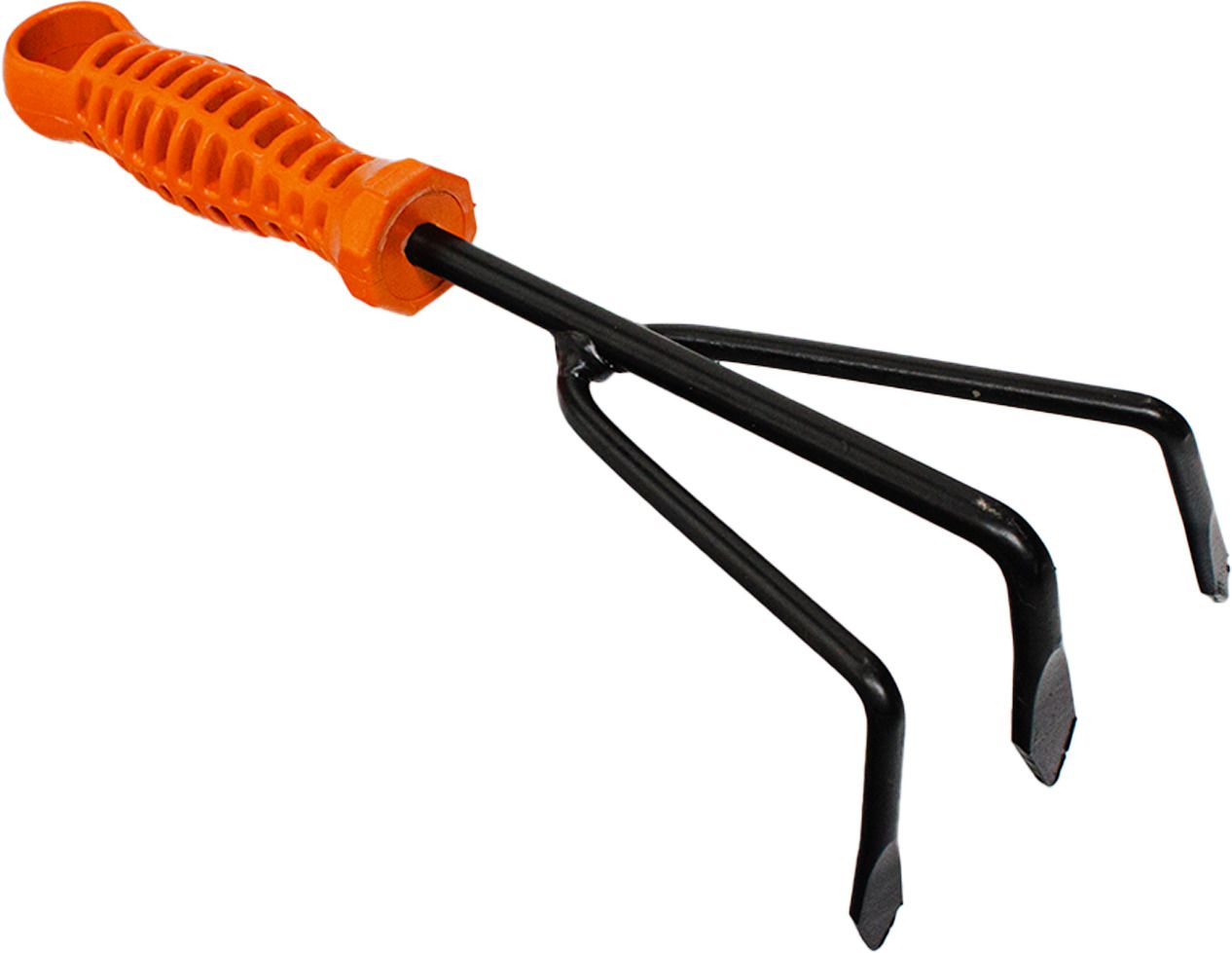 Hand Cultivator for Home Gardening, Soil Digging & Planting Tool with PVC Handle Garden Tool Kit-image-26