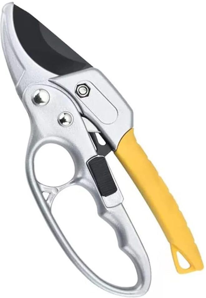 divyatapraday Gardening Scissor Stainless Steel Garden Snip Sharp Cutter Stainless Steel Gardening Scissor with Safety Lock Sharp Garden Shears Sni Bypass Pruner-picture-7