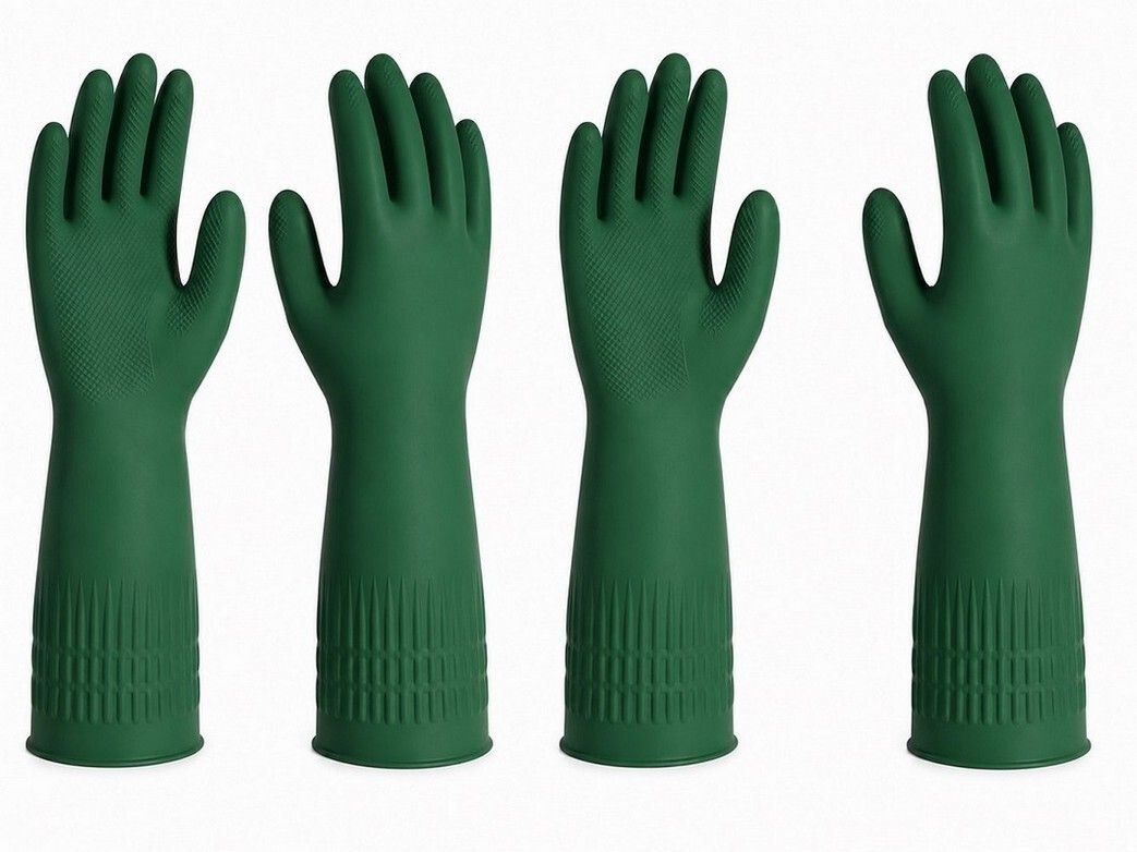 hm evotek Gardening Gloves for Men Women with Textured Grip Farming Safety Gloves Gardening Shoulder Glove-picture-12