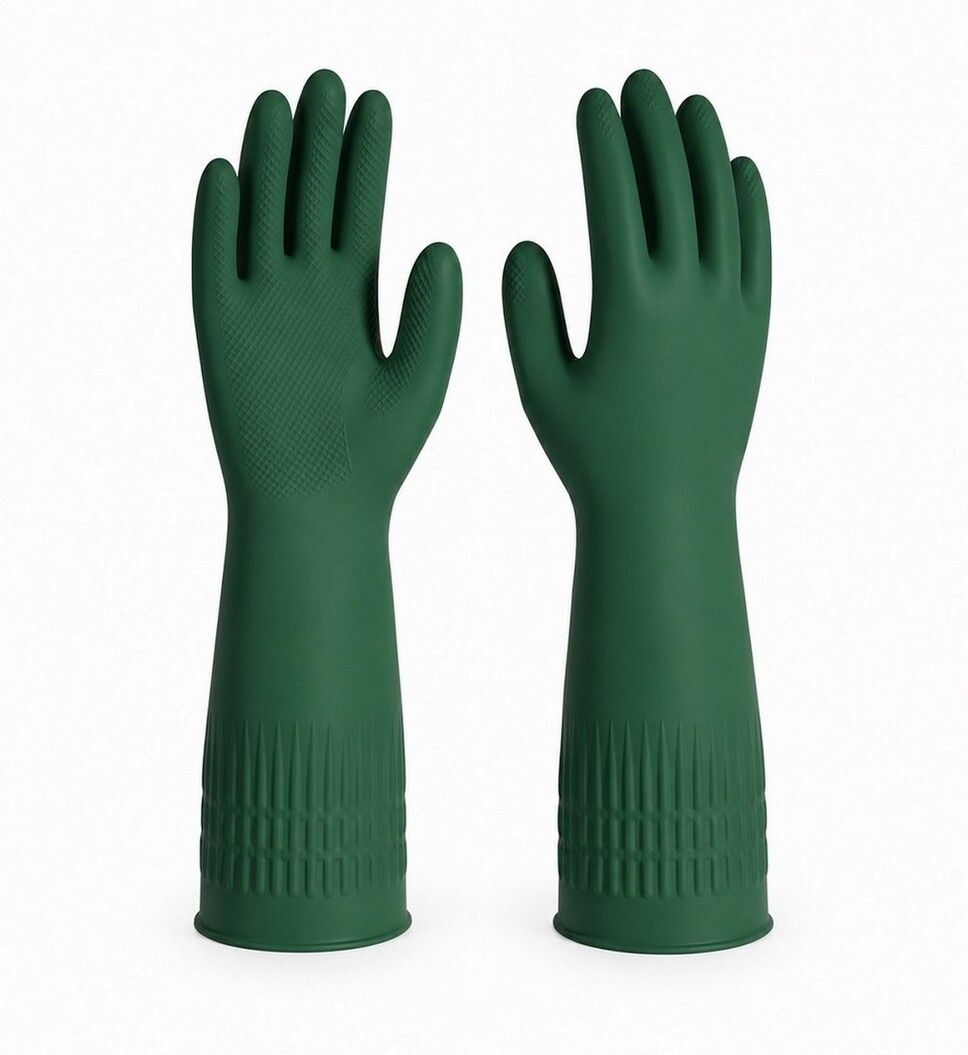 hm evotek Gardening Gloves with Anti Slip Grip for Farming and Outdoor Work Use Gardening Shoulder Glove-picture-43