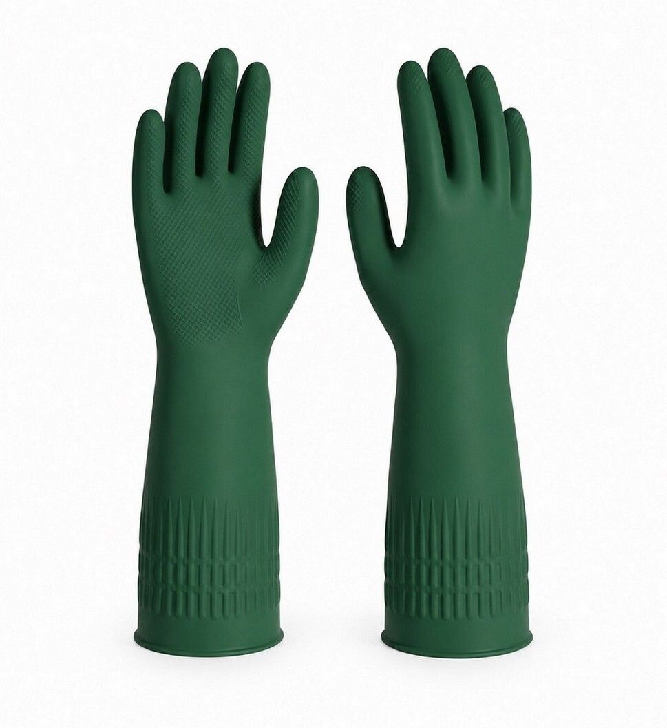 masox store Multipurpose Garden Gloves for Farming Cleaning and Household Applications Gardening Shoulder Glove-picture-40