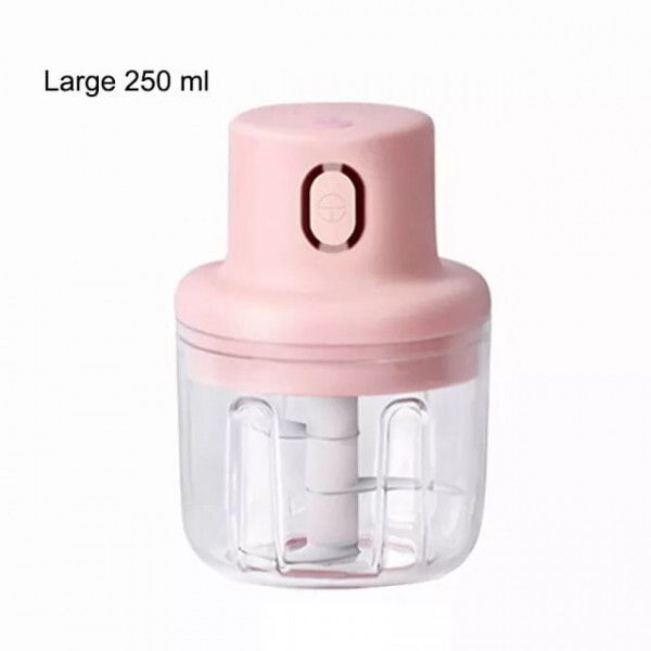 Mini Electric USB Rechargeable Food Chopper (250 ml) Electric Vegetable Chopper
