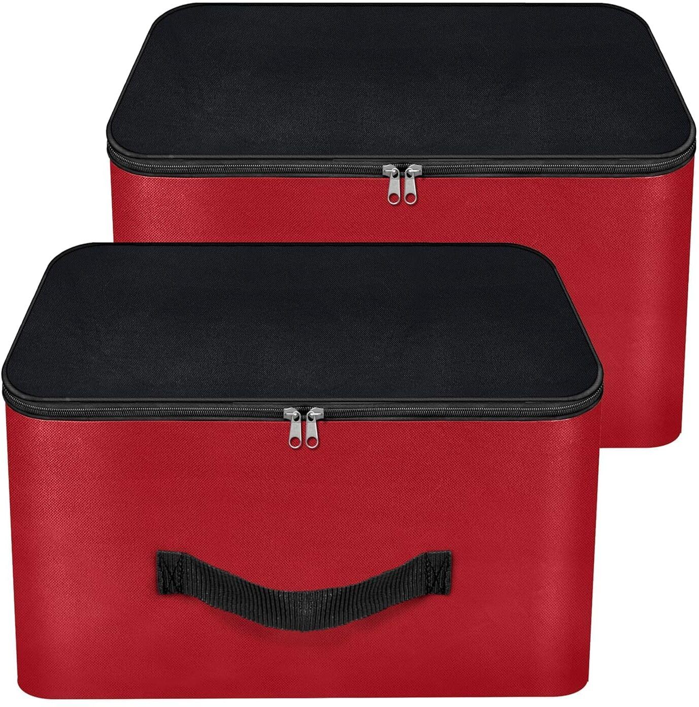 farhan bags 2 Pack Nylon Underbed Moisture Proof Wardrobe Organizer Storage Bag for Clothes Poly-canvas Laundry Bag-picture-12