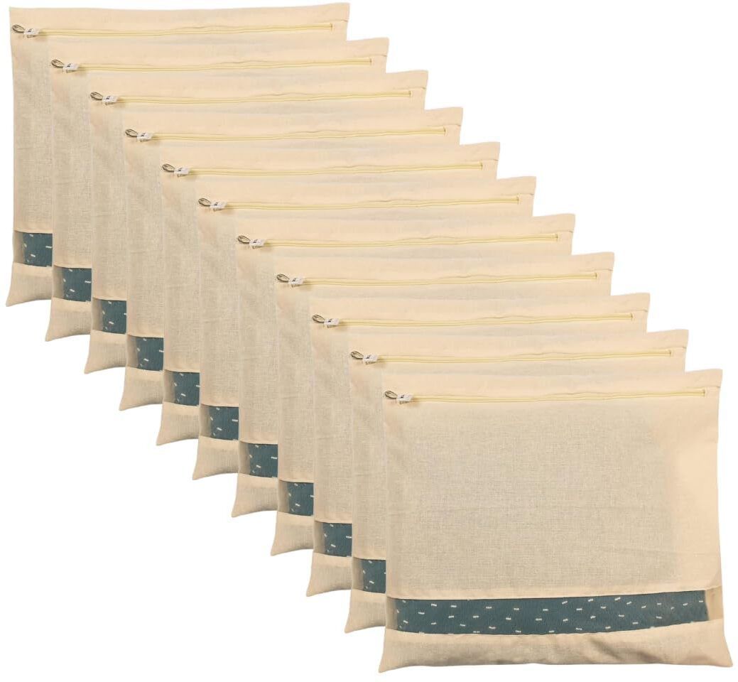 ERVY Clothes Covers Cotton Saree Bags/Clothes Covers For Storage Single Cotton Laundry Bag