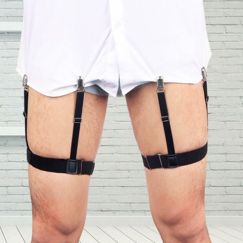 JS Enterprises ™ Shirt Stays For Men, Shirt Holder For Men, Adjustable Elastic Shirt Garter-image-33