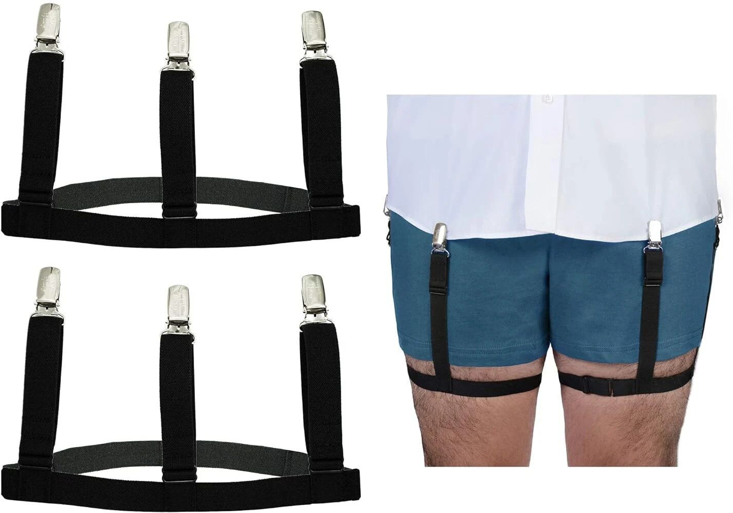 Beltworld Black Garter