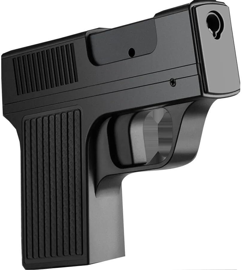 variouseye JD-YH098 Refillable Gun-Shaped Lighter with Cigarette Storage Holder/Box Built-In Cigarette Storage Plastic Gas Lighter Pocket Lighter-picture-13