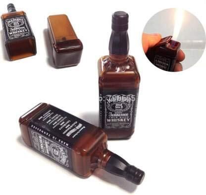Jack Daniel Printed Bottle Shape Cigarette Lighter Pocket Lighter-image-16