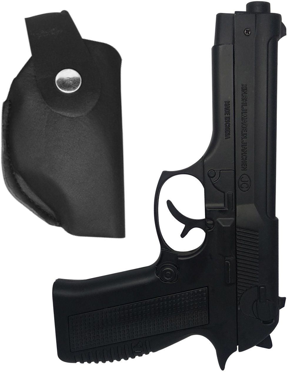 608 Black 608 Metal Gun Lighter with Barrel Pull Back System Jet Flame Pocket Lighter-image-39