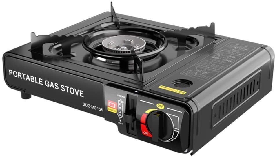 yogmaan Camp Stove Portable Dual Fuel Butane Stove Gas Stainless Steel Automatic Gas Stove-picture-6