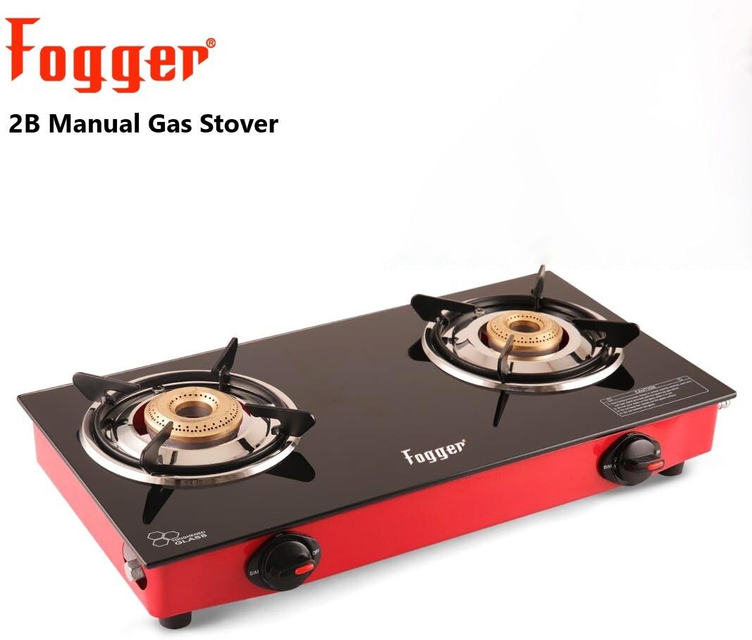 Glass Manual Gas Stove