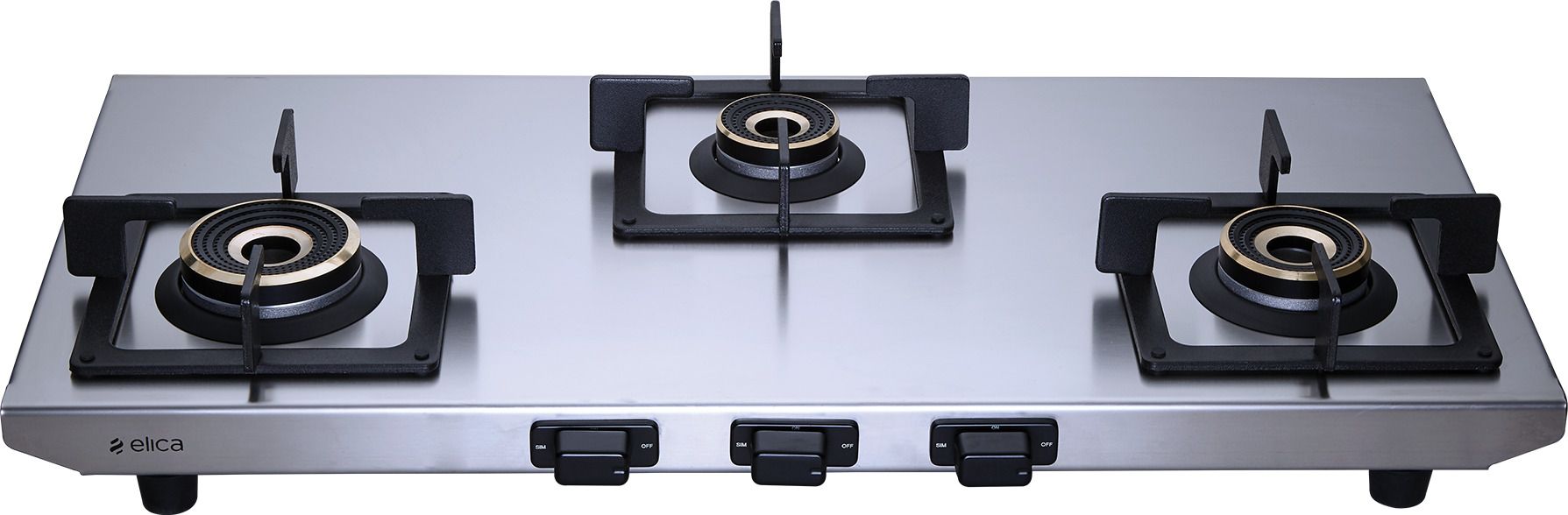 INOX HD 3B 77 SG Stainless Steel Manual Gas Stove-image-9