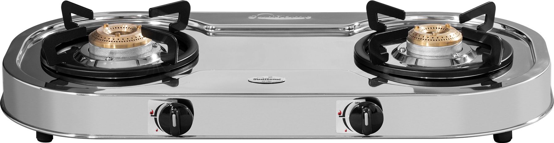 Optra 2 Burner SS Stainless Steel Manual Gas Stove-image-32