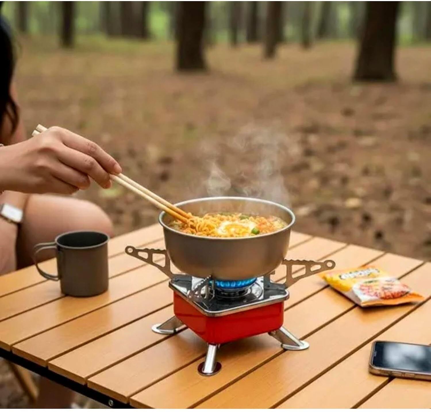 czech Portable Mini Gas Stove/Butane Gas Burner for Camping AZX10 Stainless Steel Manual Gas Stove-picture-15