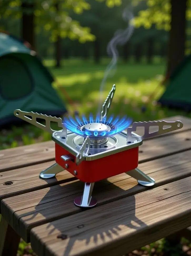 czech Portable Mini Gas Stove/Butane Gas Burner for Camping AZX37 Stainless Steel Manual Gas Stove-picture-14