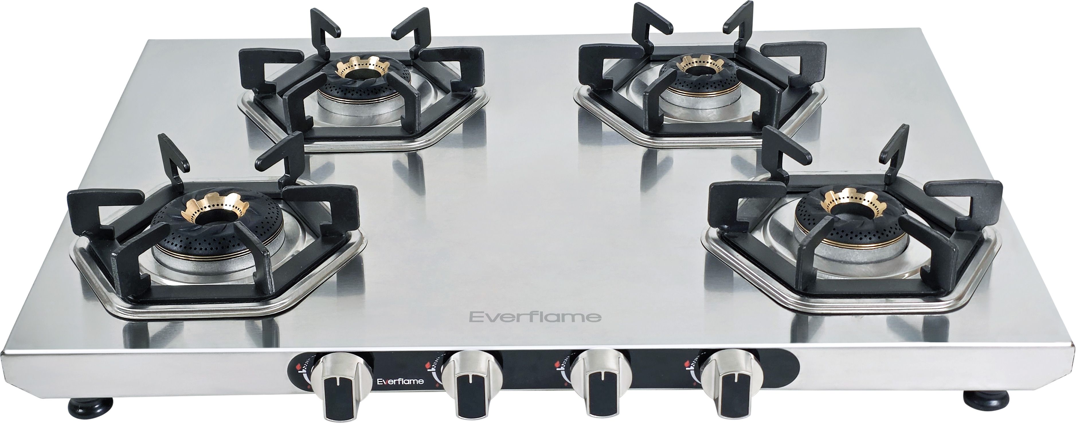 everflame 3D Brass Burner ISI Certified 2mm Jointless Body Stainless Steel Manual Gas Stove-picture-34