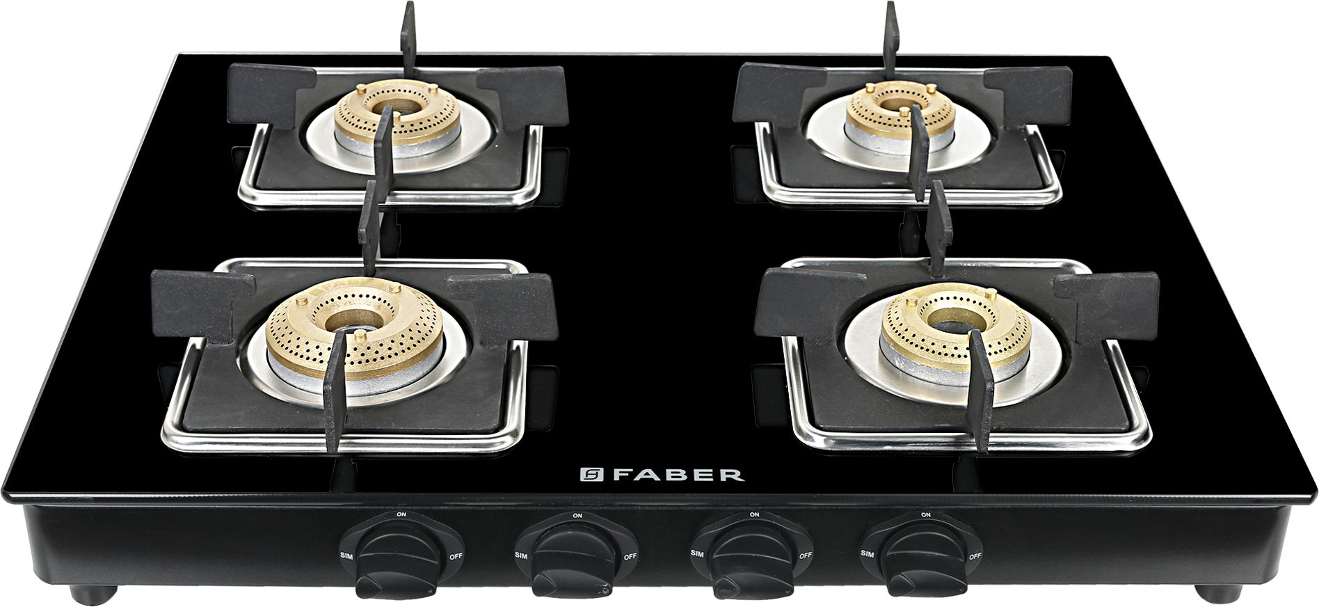 HOB COOKTOP PEARL 4BB BK Glass Manual Gas Stove-image-40