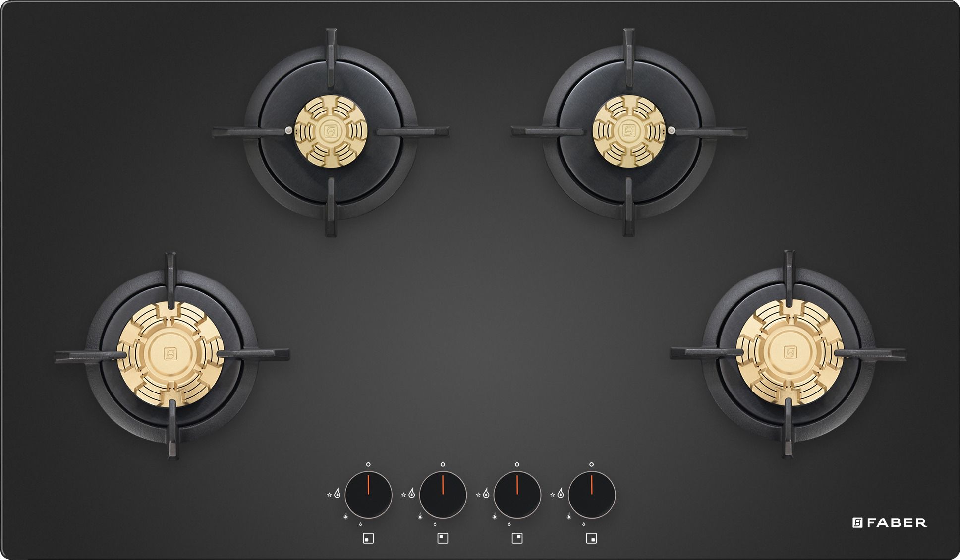 4 Burner 90cm Hob |Auto-Ignition| HOB PRIME HT904 CRS BR CI AI Glass Automatic Hob-image-11