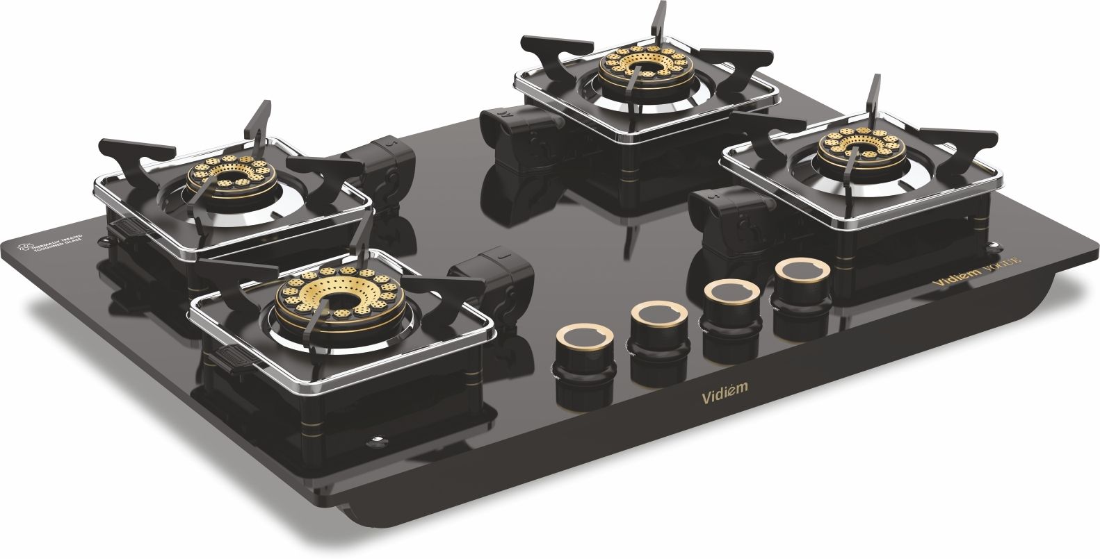 Vogue Gas Stove| World's First Fully Removable Burner Assembly|10MM Toughened Glass Manual Hob-image-13