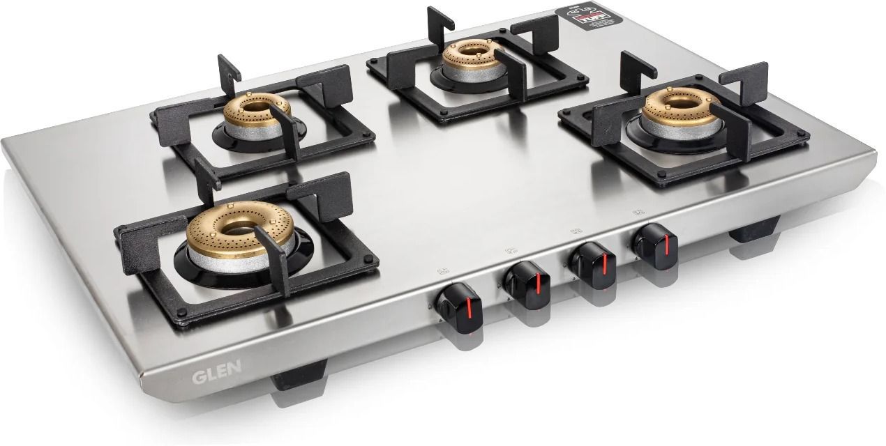 glen Ultra Tuff Stainless Steel PNG Gas Stove with Forged Brass Burner (1054UTSSPN) Stainless Steel Manual Gas Stove-picture-43