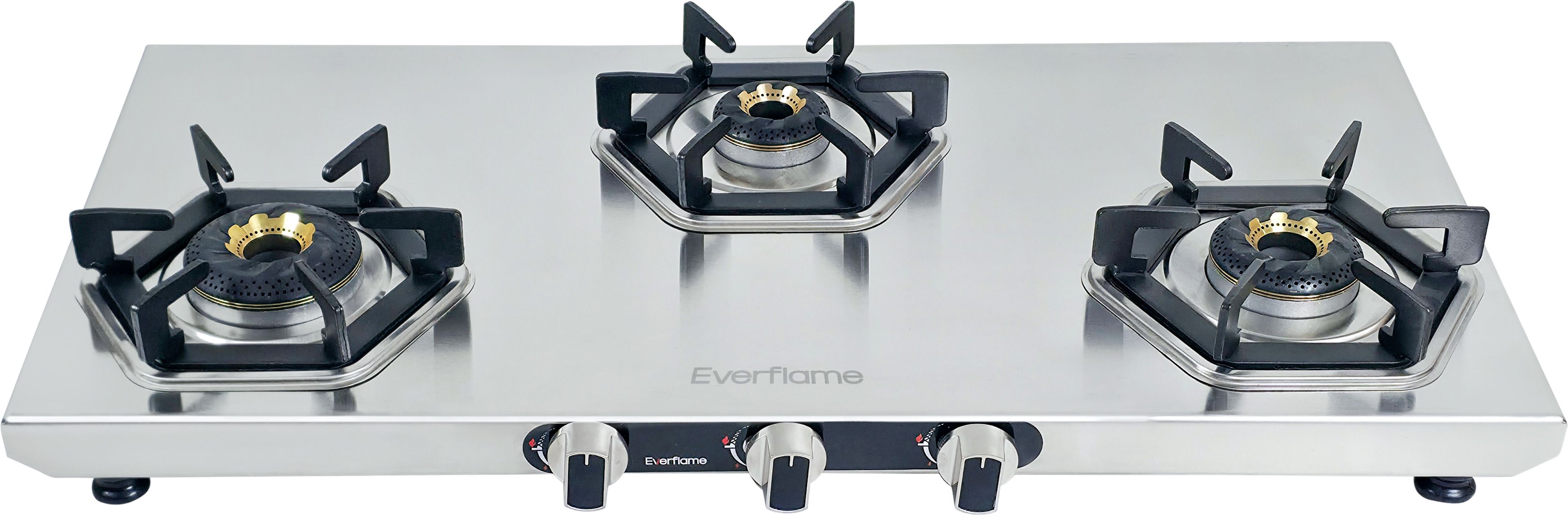 everflame Hexon 3D Forged Brass Burners ISI Certified Efficienct Cooking Advance Stainless Steel Manual Gas Stove-picture-12