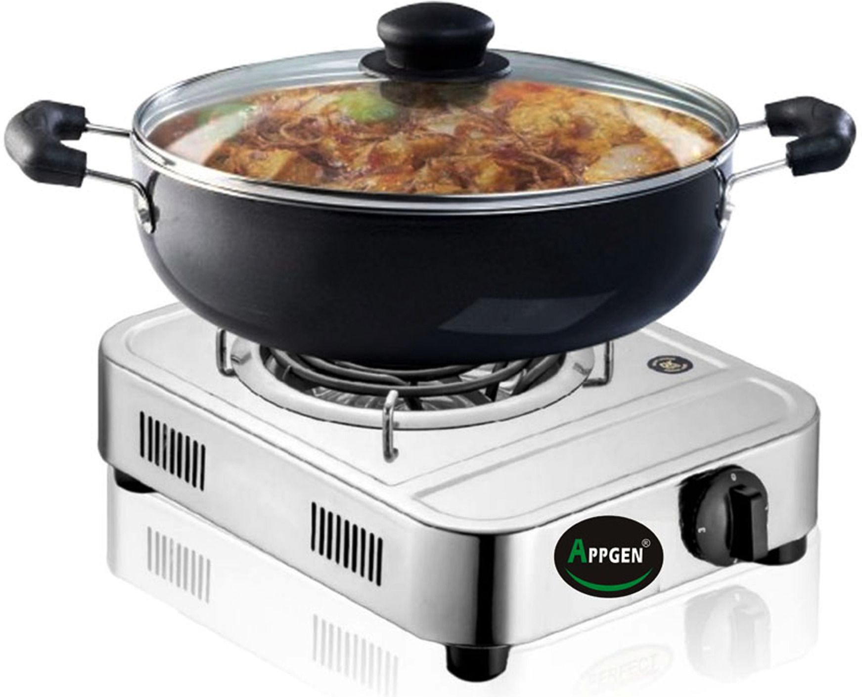 LONG BODY ISI MARK 2000Watts Electric Coil Hot Plate Induction Cooktop/ Stove Stainless Steel Manual Butane Gas Stove-image-40