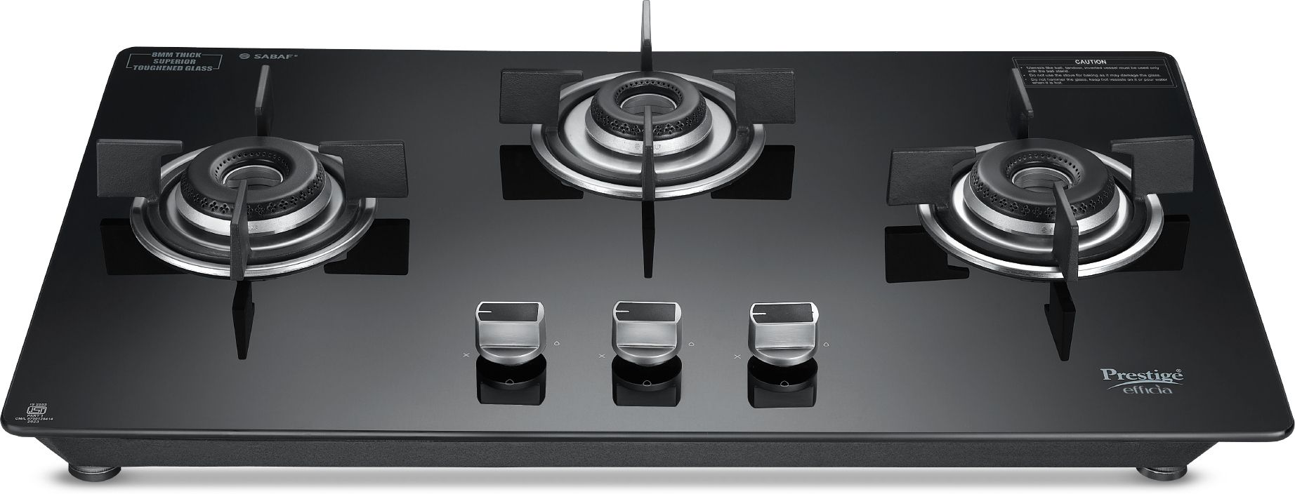 prestige Efficia 03 AI Convertible Glasstop Hob | SABAF Burners | Ultra-Slim Body | Glass Automatic Hob-picture-41