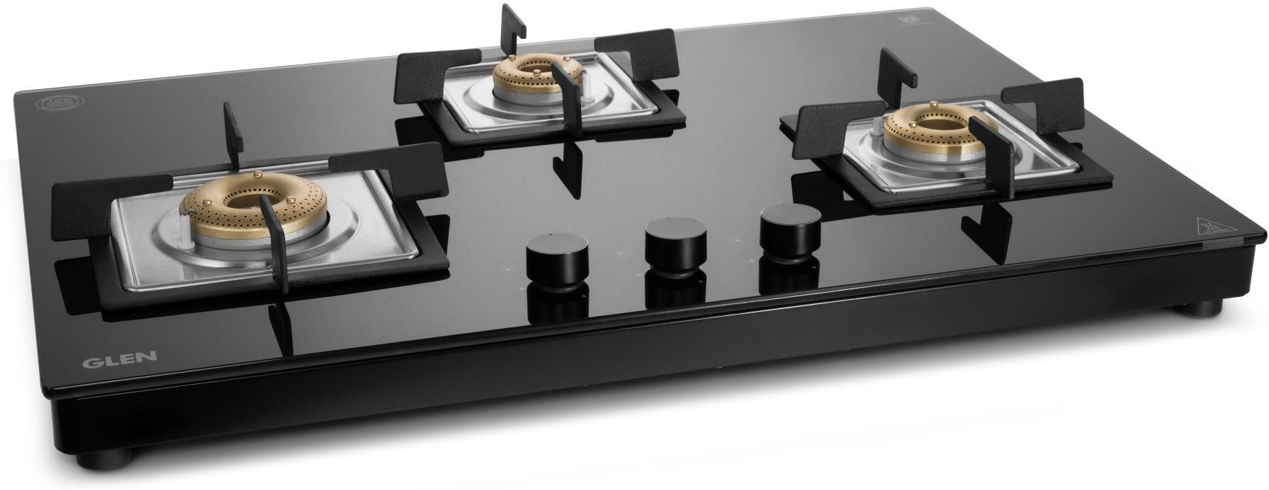 Ultra Slim Free Standing Hob | Toughened Glass | Forged brass burner Automatic Glass Manual Hob-image-8