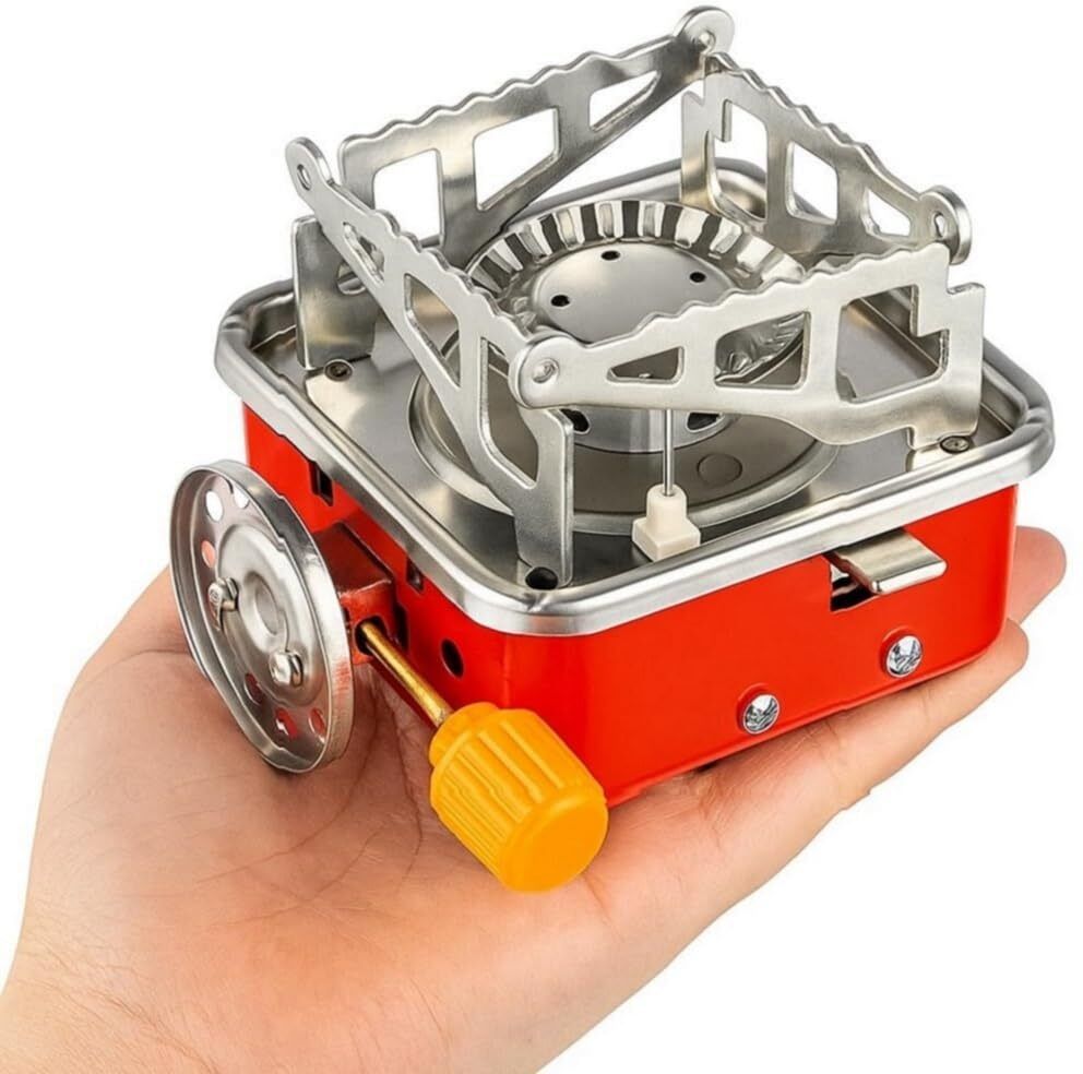 immutable Portable Stove Foldable, Camping Stove Portable Stoves MX25 Stainless Steel Manual Gas Stove-picture-29