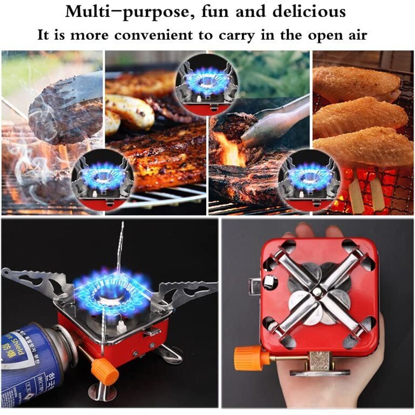 czech Portable Mini Gas Stove/Butane Gas Burner for Camping AZX9 Stainless Steel Manual Gas Stove-picture-9