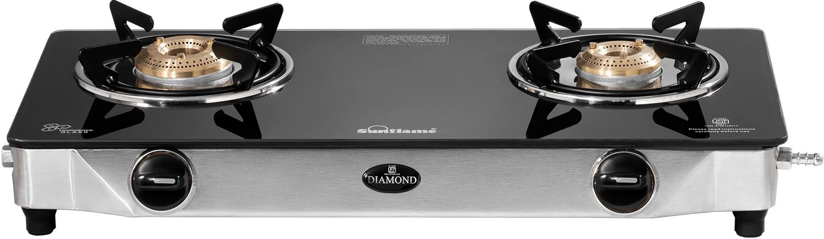 Diamond SS Glass Manual Gas Stove-image-27