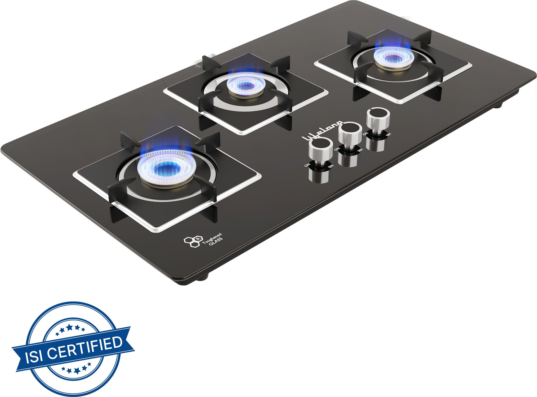 Lexus LLHT003 Toughened Counter Hob Top Cooktop Glass Manual Hob-image-0
