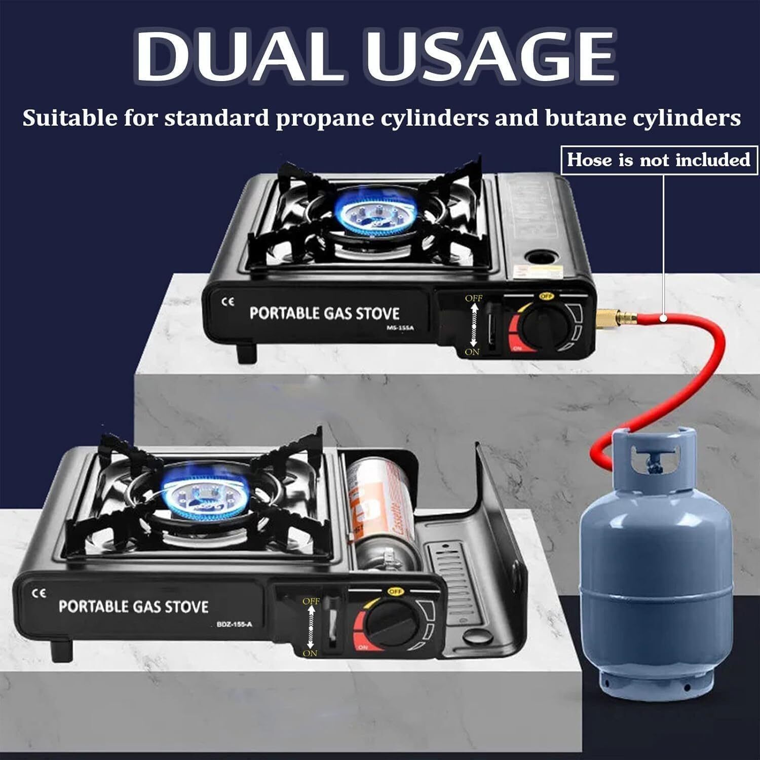 Portable Camping BIG Gas Stove Cooking Gas burner with Carrying Case for KX6 Aluminium Manual Gas Stove-image-43