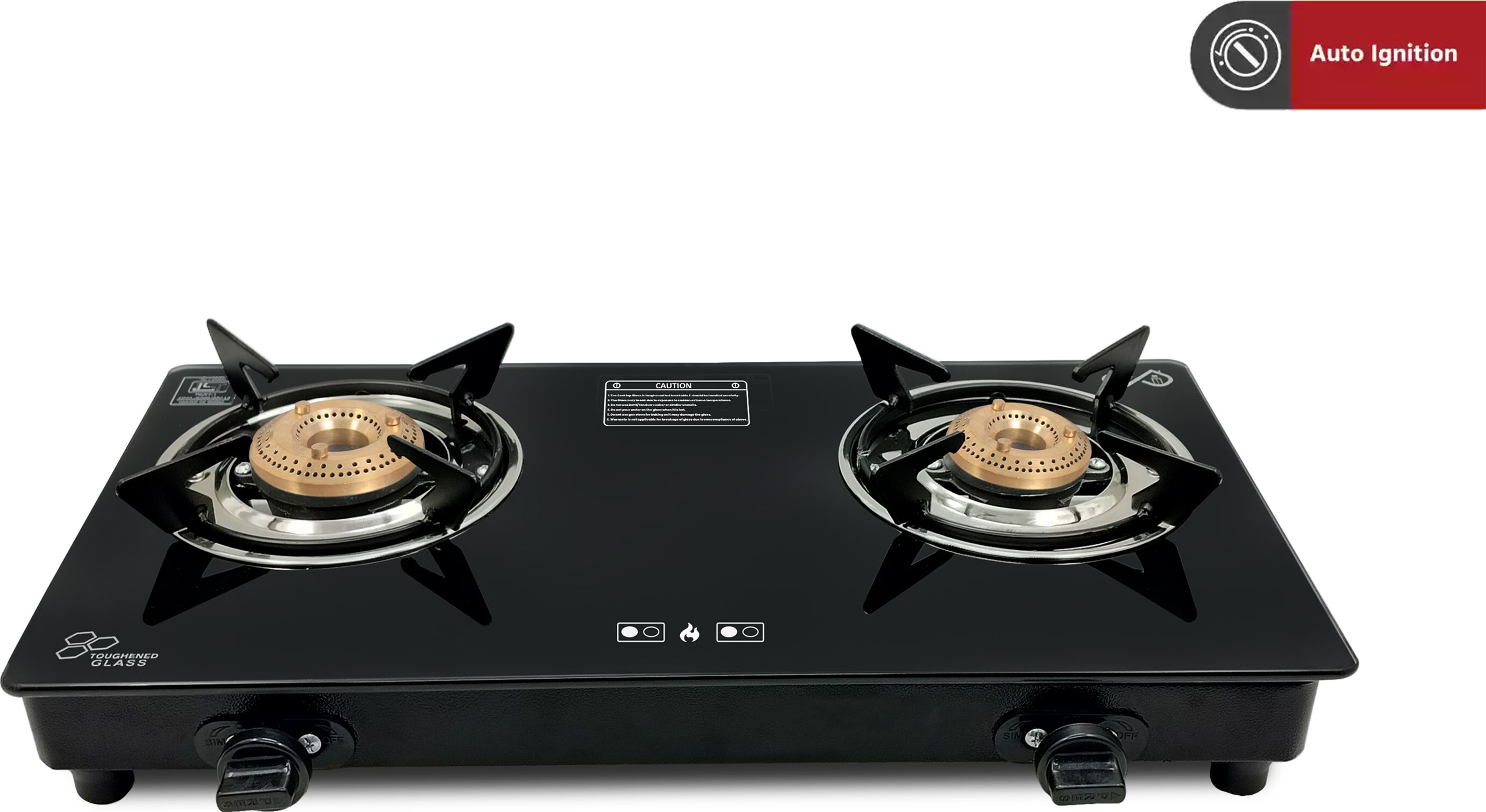 Primecook Roy Auto Plain PNG Glass Automatic Gas Stove-image-34