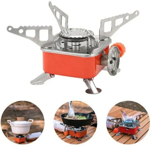Portable Mini Gas Stove/Butane Gas Burner for Camping AZX22 Stainless Steel Manual Gas Stove-image-27