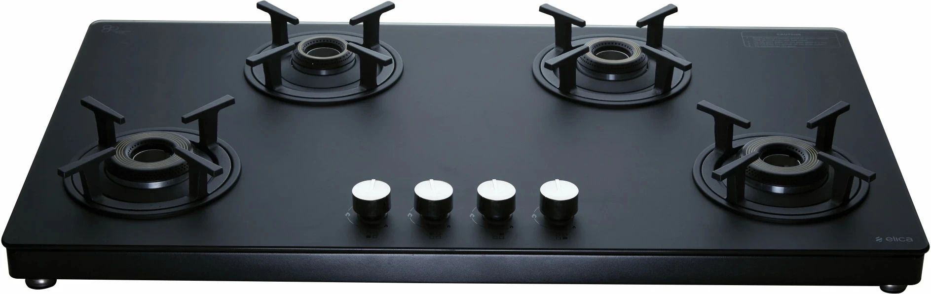 elica SBF MATT LOTUS TKN 904 CT VETRO 2J BK Glass Manual Gas Stove-picture-14