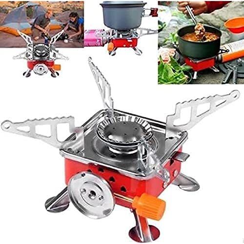 Portable Mini Gas Stove/Butane Gas Burner for Camping AZX20 Stainless Steel Manual Gas Stove-image-33