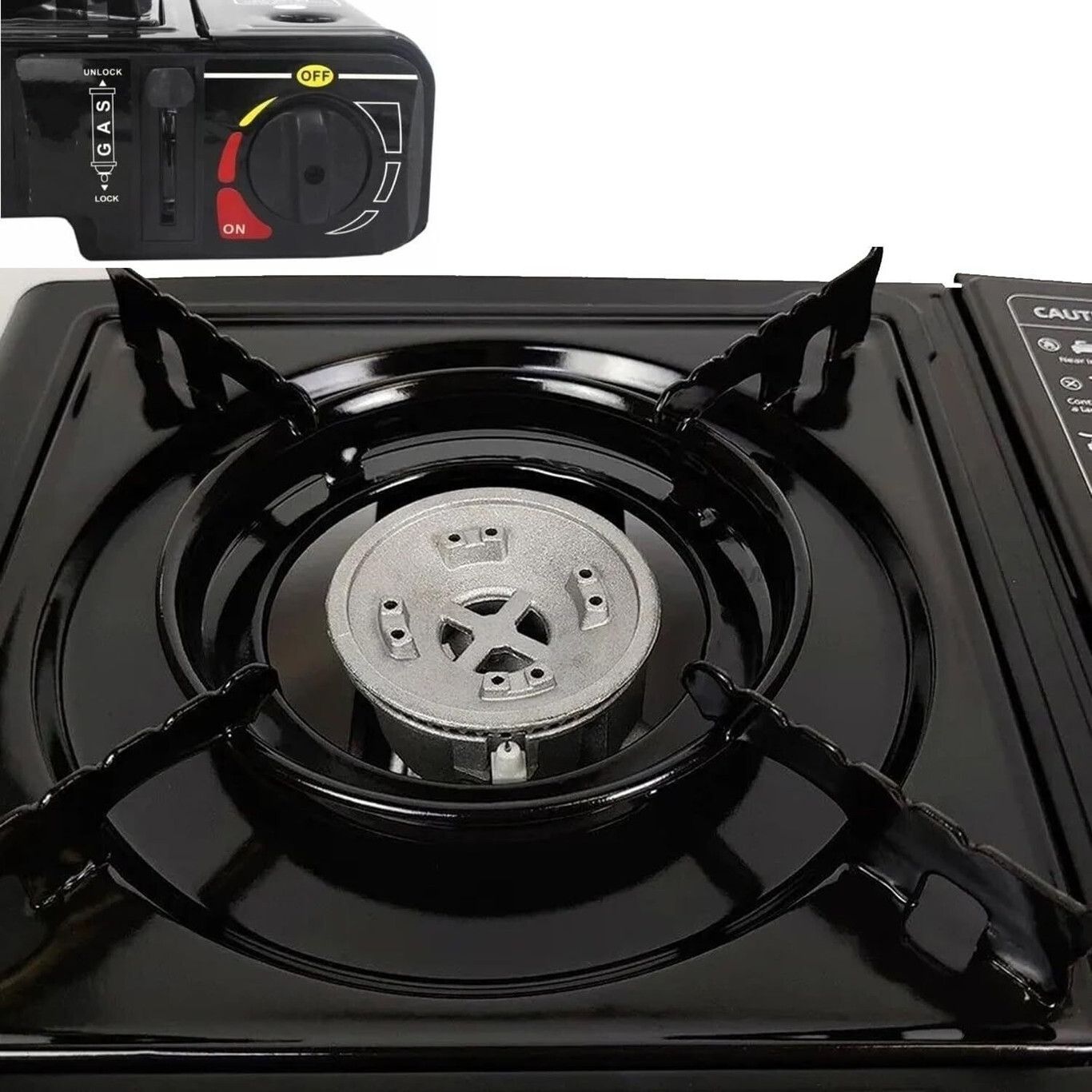4uonly Portable Camping BIG Gas Stove Cooking Gas burner with Carrying Case for KX15 Aluminium Manual Gas Stove-picture-28