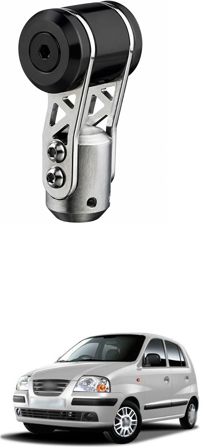 lovmoto Universal Car Gear Knob Sporty Aluminum Finish Compatible with Most Cars sg77 Car Handbrake Grip-picture-28