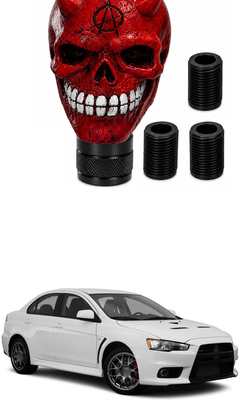 lovmoto Universal Resin Skull Car Gear Knob Manual Gear Shift Lever Stylish Design ss152 Car Handbrake Grip-picture-17